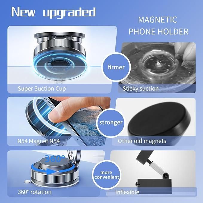 PREMIUM VACUUM MAGNETIC MOBILE HOLDER
